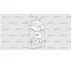 RVS 2/XML10W30S1-3 (86060021) Регулирующий клапан Kromschroder