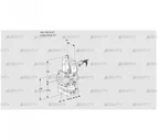 VAG350R/NKAN (88011304) Газовый клапан с регулятором соотношения Kromschroder