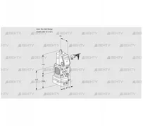 VAV1-/15R/NWBK (88027864) Газовый клапан с регулятором соотношения Kromschroder