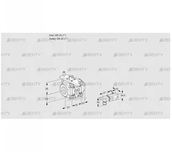 VFC125/25R05-20PP-2 (88302591) Регулирующий клапан Kromschroder