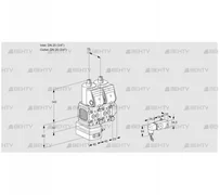 VCG1T20N/20N05FGKNQR/3--4/-3PP (88103715) Клапан с регулятором соотношения Kromschroder