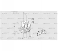 VCS2E40R/50R05NNKR3/2-PP/PPPP (88106873) Сдвоенный газовый клапан Kromschroder