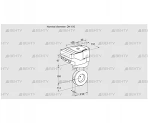 IBGF150Z05/20-30W3E (88301071) Дроссельная заслонка Kromschroder