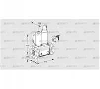 VCS780F05NLKGLB/PPPP/PPPP (88203845) Сдвоенный газовый клапан Kromschroder