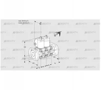 VCS3E50F/50F05NNWL/PPPP/PPPP (88102633) Сдвоенный газовый клапан Kromschroder