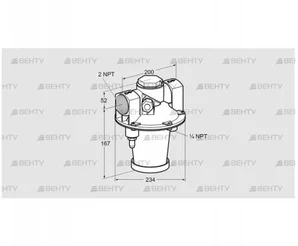 GIK 50TN02-5B (03155165) Регулятор соотношения газ/воздух Kromschroder