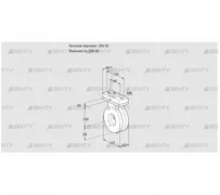 BVG50/40Z05H (88300846) Дроссельная заслонка Kromschroder