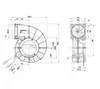 Центробежный вентилятор ebmpapst G3G190RQ4504