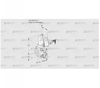 VAS250/-R/NWSR (88018449) Газовый клапан Kromschroder