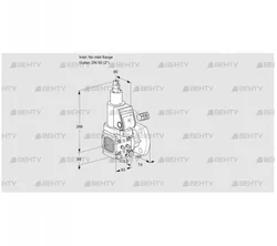 VAS3-/50F/LWSR (88018126) Газовый клапан Kromschroder