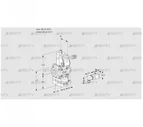 VAD120R/NW-100A (88006799) Газовый клапан с регулятором давления Kromschroder