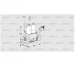 VCS8100F05NNKLE/PPPP/PPPP (88207876) Сдвоенный газовый клапан Kromschroder