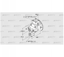 TJ28.0075-A1AMSCNF5D9XSB2 (85401085) Газовая горелка Kromschroder