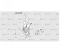 VAV2-/40R/NQAK (88019209) Газовый клапан с регулятором соотношения Kromschroder