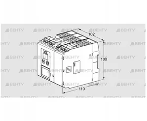 BCU580QC1F1U0D0K1-E (88670929) Блок управления горением Kromschroder