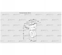 IBA40Z05/20-15W3E (88301440) Дроссельная заслонка Kromschroder