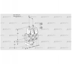 VCD3E50R/50R05D-25NWR3/PPPP/MMMM (88105065) Регулятор давления Kromschroder