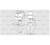 IDR100Z03D100AU/50-60W30TR10 (88303457) Дроссельная заслонка Kromschroder