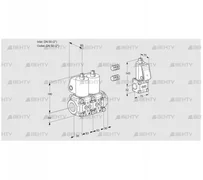 VCS3E50R/50R05NNWL3/PPZS/PPPP (88102933) Сдвоенный газовый клапан Kromschroder