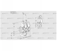 VCG1T25N/25N05GANQR/PPPP/PPZS (88104677) Клапан с регулятором соотношения Kromschroder