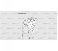 IBGF100/80Z05/20-60W3E (88302494) Дроссельная заслонка Kromschroder