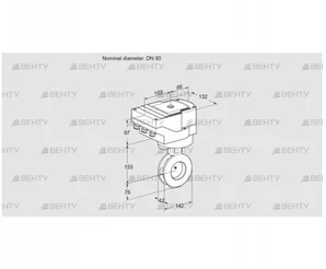 IBGF80Z05/20-30W3E (88301064) Дроссельная заслонка Kromschroder