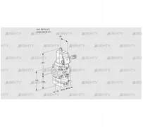 VAV350R/NPGRAK (88027181) Газовый клапан с регулятором соотношения Kromschroder