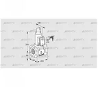 VAS780F05LWB/PP/PP (88203283) Газовый клапан Kromschroder