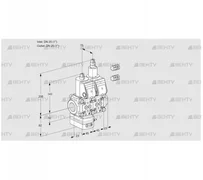 VCD1E25R/25R05D-25LQR3/PPPP/PPPP (88100485) Регулятор давления Kromschroder