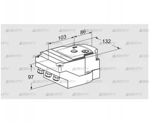 IC40A2DR10 (88300856) Сервопривод Kromschroder