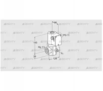 VG 40/32R02NQ31DMVZ (85208202) Запорный газовый клапан Kromschroder