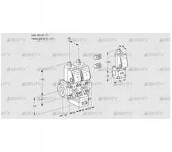 VCD2E25R/40R05ND-100WR3/PPPP/PPZS (88105119) Регулятор давления Kromschroder