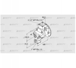 TJ28.0050-A2AHSCNF2D6USB1 (85401156) Газовая горелка Kromschroder