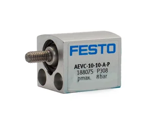 Пневмоцилиндр короткоходовой Festo AEVC-10-10-A-P