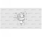 GIK 80F02-6L (85093221) Регулятор соотношения газ/воздух Kromschroder