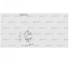 VMV110N05M (88034634) Регулирующая задвижка Kromschroder