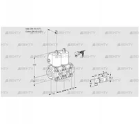 VCS1E15R/15R05NNWL3/PPPP/-4PP (88104178) Сдвоенный газовый клапан Kromschroder