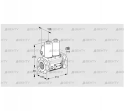 VCS780F05NNWL3E/PPPP/PMEP (88207341) Сдвоенный газовый клапан Kromschroder