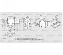 ZIO 165HML-400/335-(34)D (84246043) Газовая горелка Kromschroder