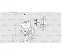 VCG2E50R/50R05NGEVWSL7/PPBS/MMPP (88101013) Клапан с регулятором соотношения Kromschroder