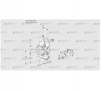 VAD120R/NW-100A (88004661) Газовый клапан с регулятором давления Kromschroder