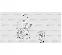 VAS8100F05NW3E/P3/EP (88207930) Газовый клапан Kromschroder