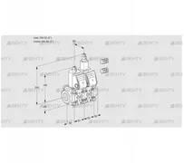 VCS3E50R/50R05NLYR3/PPPP/PPPP (88107028) Сдвоенный газовый клапан Kromschroder