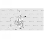 VCG1E25R/20R05NGEWR/PPPP/PPPP (88103536) Клапан с регулятором соотношения Kromschroder