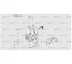 VCD2E40R/40R05FND-25WR/1--2/PPPP (88106563) Регулятор давления Kromschroder