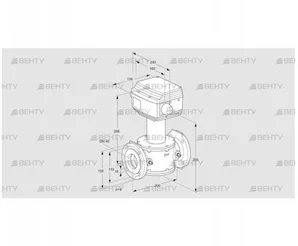 RV 40/KF10W60E (86060710) Регулирующий клапан Kromschroder