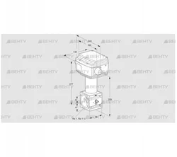 RV 2/DML10W60S1 (86060507) Регулирующий клапан Kromschroder