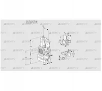 VAG1-/15R/NWBE (88030876) Газовый клапан с регулятором соотношения Kromschroder