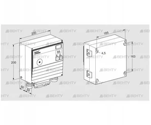 BCU460-5/1W8GBP (88615115) Блок управления горением Kromschroder