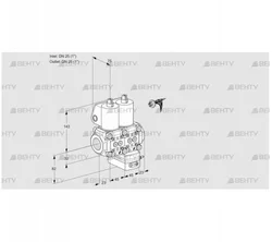 VCD1E25R/25R05ND-100WL/PPPP/PPPP (88103390) Регулятор давления Kromschroder